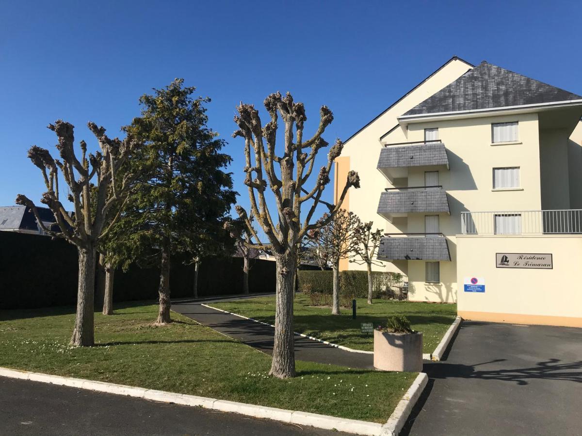 Cabourg - Bel Appartement Lumineux Avec Balcon Dans Residence Privee 外观 照片